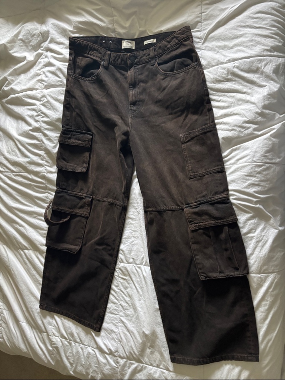 Cotton On Dark Brown Men's Cargo Pants